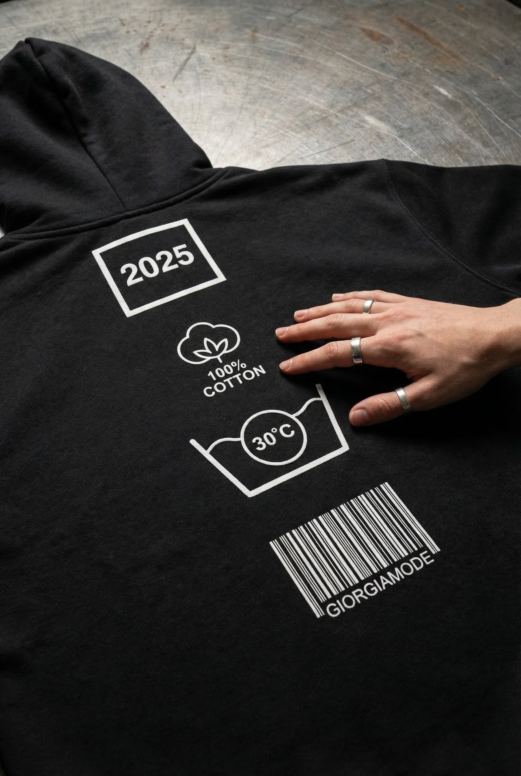 GIORGIA | Care Label Oversize Hoodie